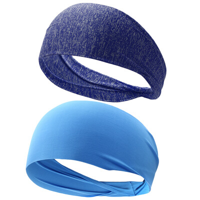 Vīriešu sporta galvas saite, sviedrus absorbējoša un pretsvīšana, skriešanas fitnesa galvas saite, stīpas joga