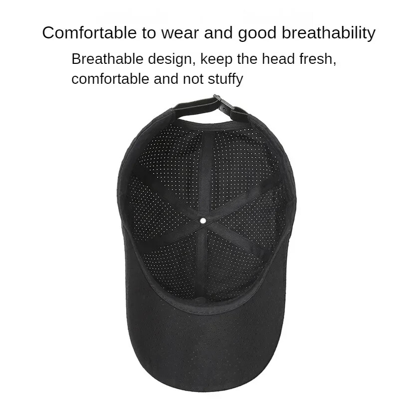 Летни дишащи шапки за туризъм Мрежести бързосъхнещи мъжки дамски спортове на открито Пътуване Риболов Катерене Колоездене Бягане Бейзболна шапка