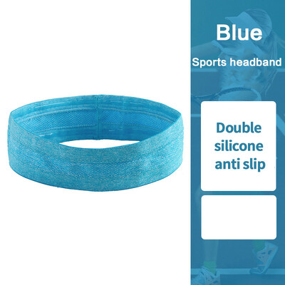 1 бр. Лента за пот, отвеждаща влагата, дишаща, мъже, жени, спортна еластична лента за глава за фитнес зала, бягаща баскетболна топка