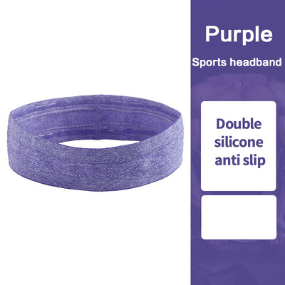 1 бр. Лента за пот, отвеждаща влагата, дишаща, мъже, жени, спортна еластична лента за глава за фитнес зала, бягаща баскетболна топка