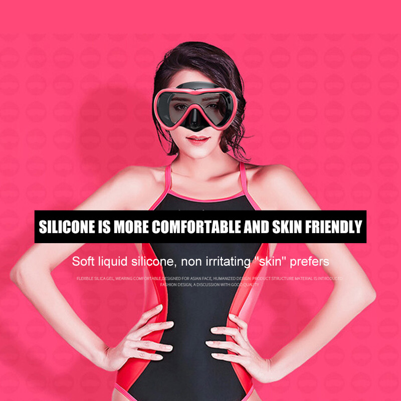 Profesionali nardymo kaukė HD nerasojanti suaugusiųjų nardymo akiniai, atsparūs vandeniui nardymo plaukimo akiniai vyrams, moterims, vandens sportui