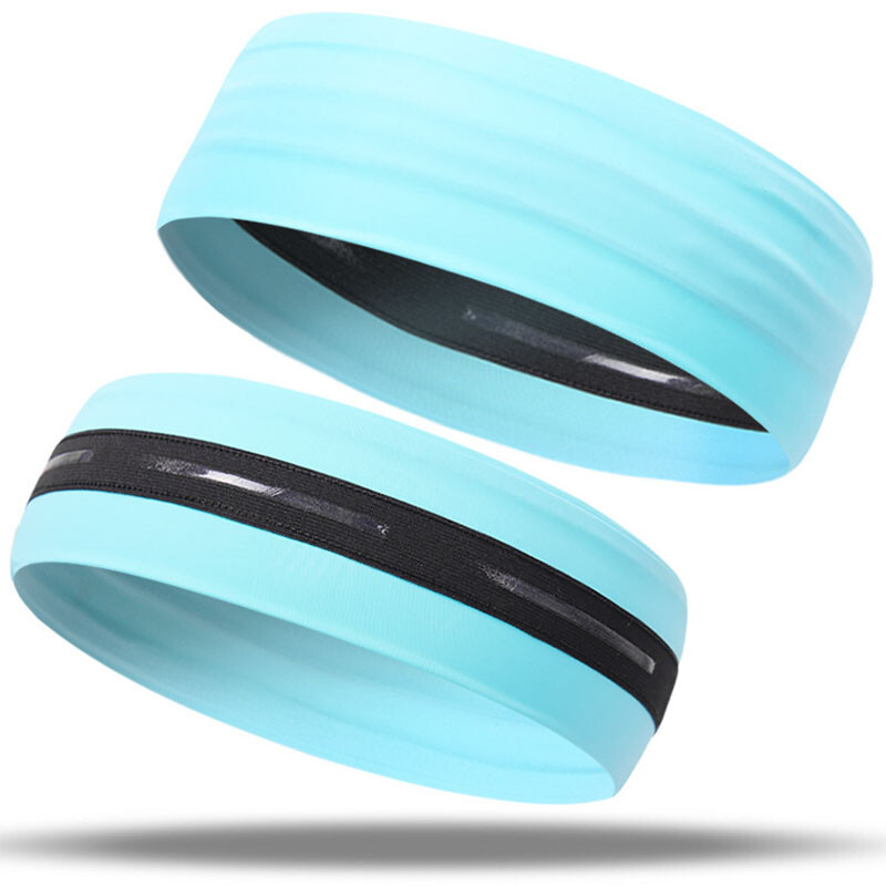 Meryl Athletic galvas saite vīriešiem sieviešu elastīgās sviedru lentes, basketbola sporta veidi, fitnesa zāle, sviedru lente, volejbols, tenisa galvas saite