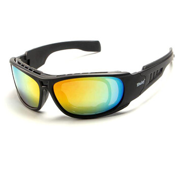 Κυνηγετικό αεροβόλο όπλο Color Bullet Shooting Protective Glasses Daisy C6 Outdoor Cycling Polarized Glasses, Έρχονται με 4 σετ φακών