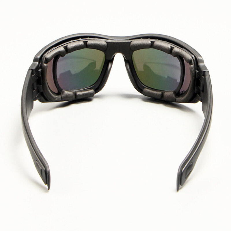 Medību gaisa pistoles krāsas ložu šaušanas aizsargbrilles Daisy C6 polarizētās brilles āra riteņbraukšanai, komplektā ar 4 lēcu komplektiem