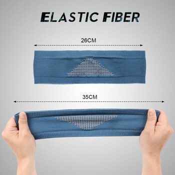 Headband Elastic Sports Sweatbands Gym Yoga Basketball Fitness Sweat Band Βόλεϊ Τένις Ποδηλασία Τρέξιμο Μαλλιά Κεφαλή Άνδρες Γυναίκες