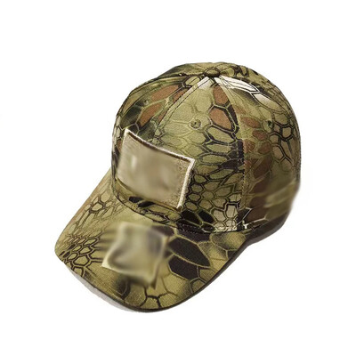 Şapci de baseball tactice pentru bărbaţi Şapcă în aer liber Camuflaj Vânătoare Drumeţii CS Pălărie snapback din bumbac Pălării de soare de camioner de vară