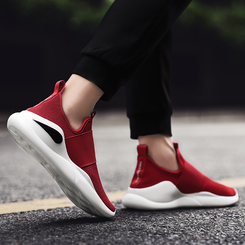 Pantofi populari pentru bărbați, respirabili de vară, încălțăminte, pantofi pentru bărbați, pantofi sport casual tricotati