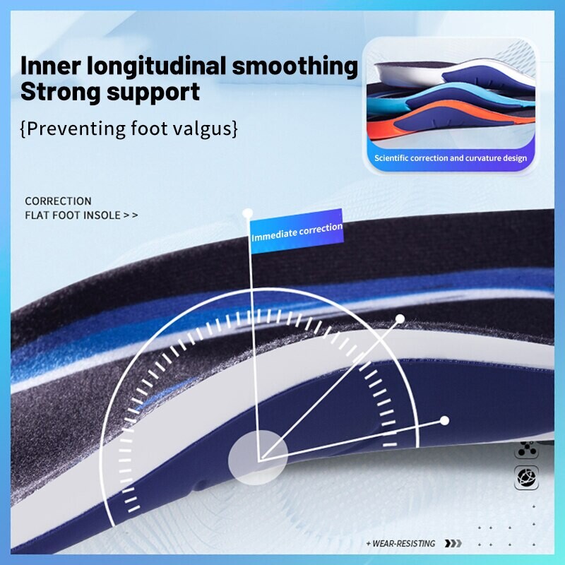 Branțuri sport pentru pantofi Talpă Absorbție șoc Deodorant Pernă respirabilă Branțuri pentru alergare pentru picioare Bărbați Femei Branțuri ortopedice