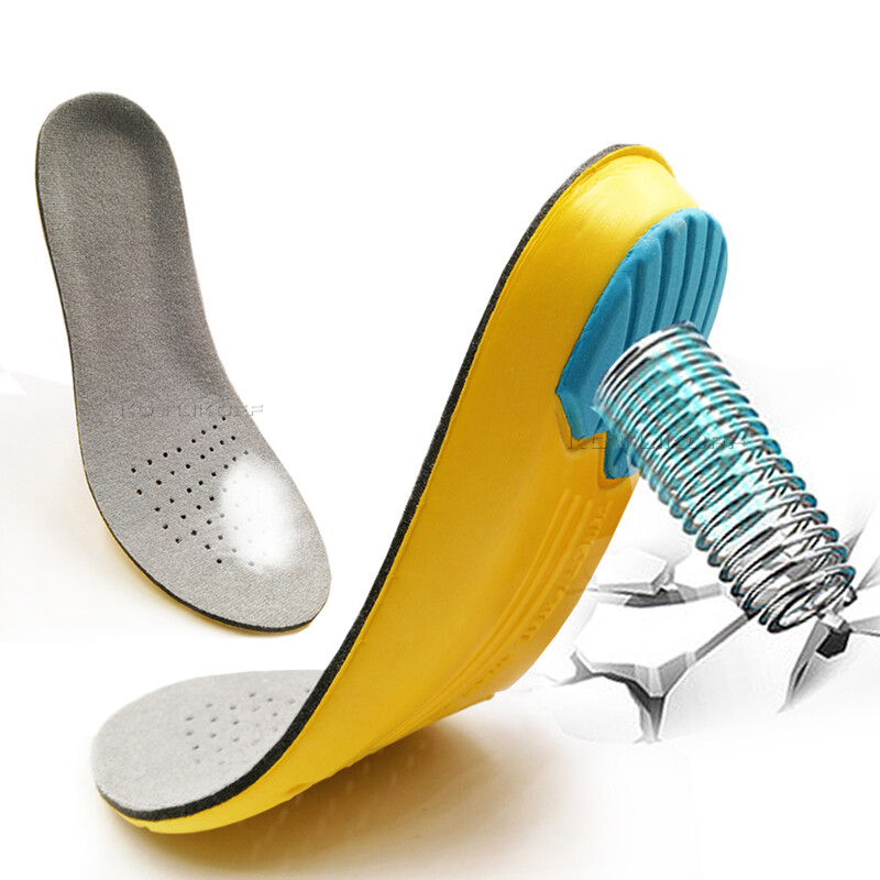 Ulošci za cipele Jastučići Mekani sportski ulošci Memorijska pjena Prozračna Jastučić za trčanje na otvorenom Silikonski gel Ortopedski ulošci Vel. EU 35-47
