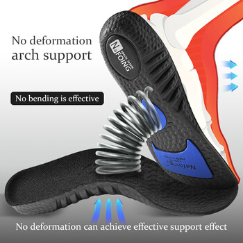 EVA πάτοι για παπούτσια Sole Shock Orthotic Insole Absorption Deodorant Breathable Cushion Running Insole for Feet Arch Suppor