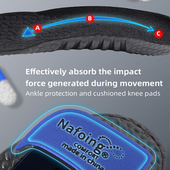 EVA πάτοι για παπούτσια Sole Shock Orthotic Insole Absorption Deodorant Breathable Cushion Running Insole for Feet Arch Suppor