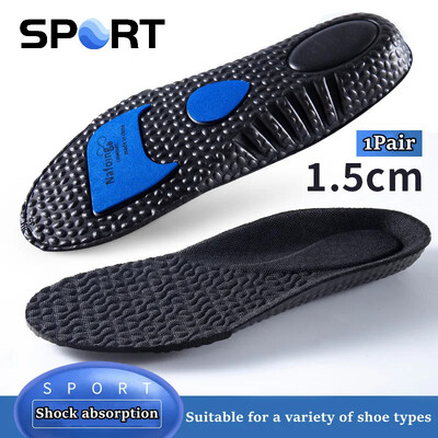 1 pereche de pantofi de sport EVA cu absorbție a șocurilor branț pentru picioare pentru creșterea înălțimii branțuri bărbați, femei, suport pentru arc, tampoane ortopedice