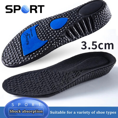 1 pereche de pantofi de sport EVA cu absorbție a șocurilor branț pentru picioare pentru creșterea înălțimii branțuri bărbați, femei, suport pentru arc, tampoane ortopedice