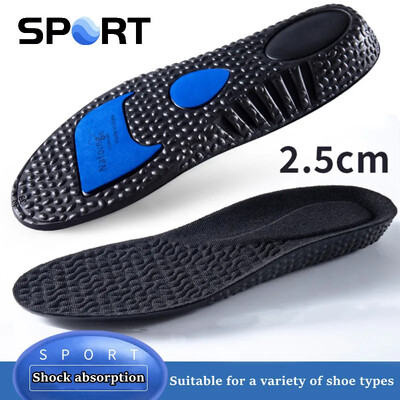 1 pereche de pantofi de sport EVA cu absorbție a șocurilor branț pentru picioare pentru creșterea înălțimii branțuri bărbați, femei, suport pentru arc, tampoane ortopedice