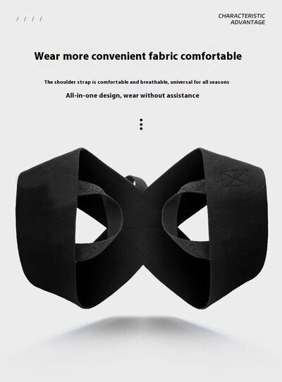 1 bucă corector de postură pentru susținerea spatelui superior, orteză ajustabilă pentru corectarea posturii spatelui pentru bărbați, bretele pentru umeri, dispozitiv de îndreptare a spatelui