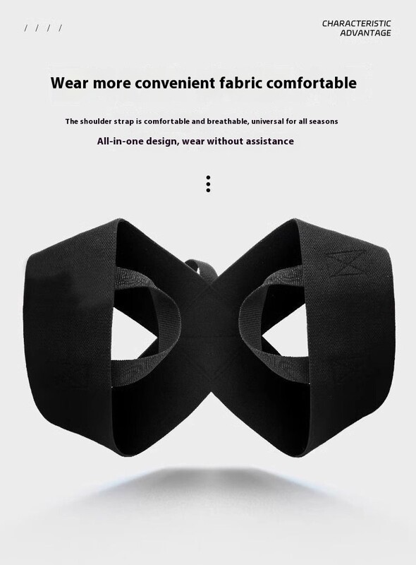1 bucă corector de postură pentru susținerea spatelui superior, orteză ajustabilă pentru corectarea posturii spatelui pentru bărbați, bretele pentru umeri, dispozitiv de îndreptare a spatelui