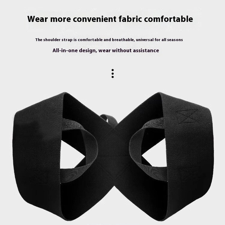 1 bucă corector de postură pentru susținerea spatelui superior, orteză ajustabilă pentru corectarea posturii spatelui pentru bărbați, bretele pentru umeri, dispozitiv de îndreptare a spatelui