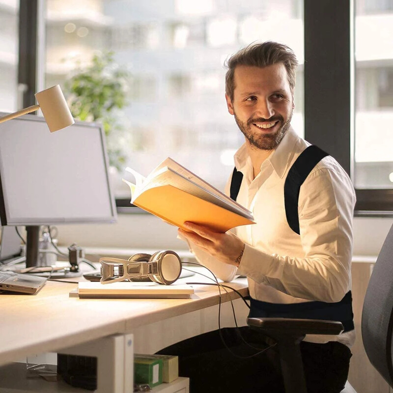 Muguras stiprinājuma pozas korektors, magnētisks jostas muguras atbalsta jostas-muguras sāpju mazināšana, muguras lejasdaļas un augšdaļas sāpēm vīriešiem un sievietēm