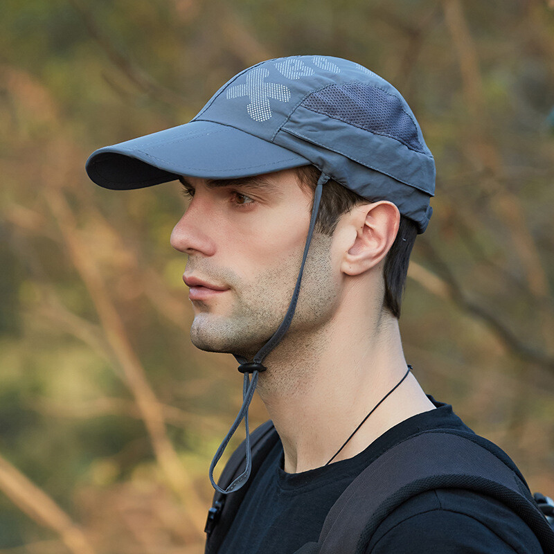 Pălărie de soare cu protecție UV de vară pentru femei, bărbați, pliabilă, cu uscare rapidă, șepci de baseball, impermeabile