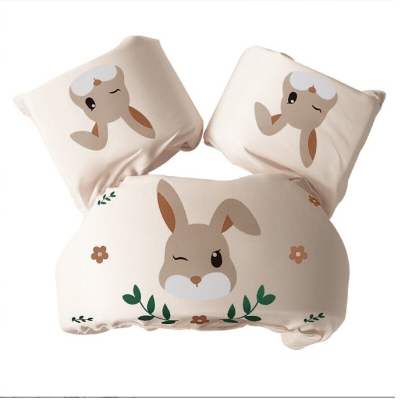 Antrenament pentru înot de siguranță Flotor pentru piscină cu braț de desene animate Costum de baie cu mânecă plutitoare pentru bebeluși cu inel de leagăn din spumă Jumper pentru 2-8 ani