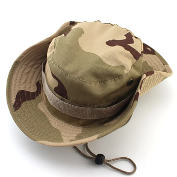 Αντηλιακό καπέλο Boonie Tactical Summer Sun Protection Cap Camouflage Κυνήγι Πεζοπορία ψάρεμα Υπαίθρια αθλήματα Jungle Cap Men