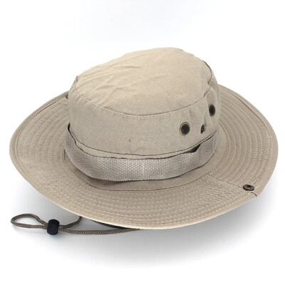 Protecție solară Boonie Hat Tactical Summer Sun Protection Cap Camuflaj Vânătoare Drumeții Pescuit Sporturi în aer liber Jungle Cap Bărbați