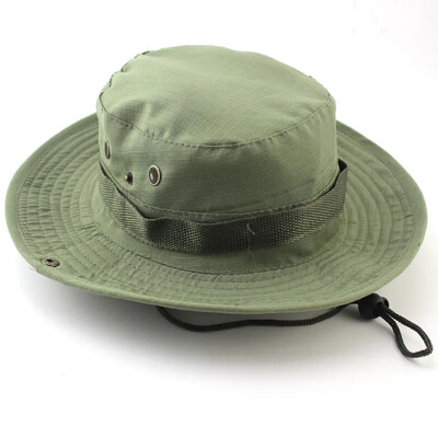 Protecție solară Boonie Hat Tactical Summer Sun Protection Cap Camuflaj Vânătoare Drumeții Pescuit Sporturi în aer liber Jungle Cap Bărbați