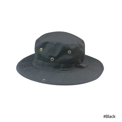 Nouă pălărie tactică Boonie de camuflaj, bărbați, pălării cu găleată din SUA, vânătoare, drumeții, în aer liber, căciuli de soare, căciuli de soare, Panama, vară, drumeții, sport, șapcă