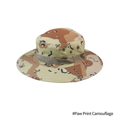 Nouă pălărie tactică Boonie de camuflaj, bărbați, pălării cu găleată din SUA, vânătoare, drumeții, în aer liber, căciuli de soare, căciuli de soare, Panama, vară, drumeții, sport, șapcă