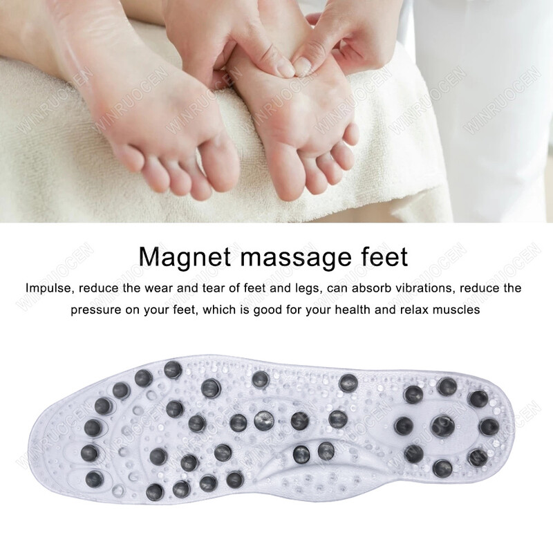 Branțuri magnetice Presopunctură Masaj Pantofi Încălțăminte Branț pentru bărbați Femei Respirabil Ortopedic Anti-oboseală Îngrijire a sănătății
