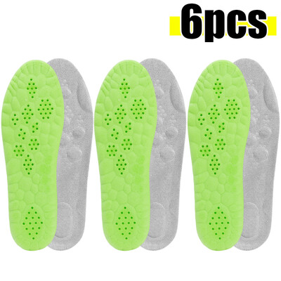 Branțuri ortopedice de alergare din latex pentru pantofi Pad pantofi sport Super moale Elasticitate Deodorant Suport arc Masaj Absorbție de șoc