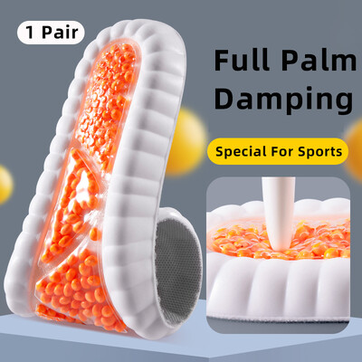 Pernă de aer TPU îmbunătățit Sport Absorbție de șoc Branțuri elastice înalte Tampoane pentru pantofi de alergare Deodorant Rebound Picioare confortabile C