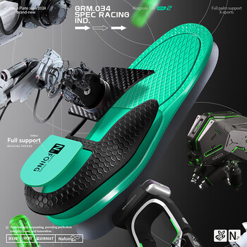 TPU Orthopedic Shoe Insole, X/O Leg Correction, Flat Arch Support Στήριγμα αθλητικών παπουτσιών