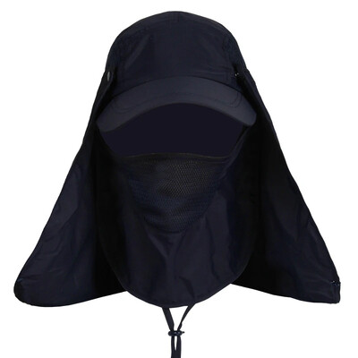 UV aizsardzība makšķerēšanas cepure kalnā kāpšana saules ēnojums visos virzienos ātri žūstošs sports pārgājiens kempings vizieris sejas kakla pārsegs