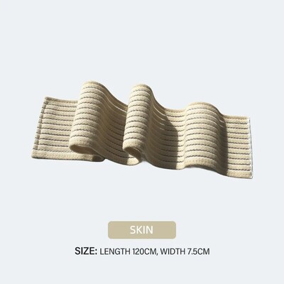 1 vnt. sportiniai elastiniai suspaudimo kelių tvarsčiai Fitneso dirželiai, skirti sporto salėje svorio kėlimui pritūpimų kojoms suspaudimo treniruočių įvyniojimai