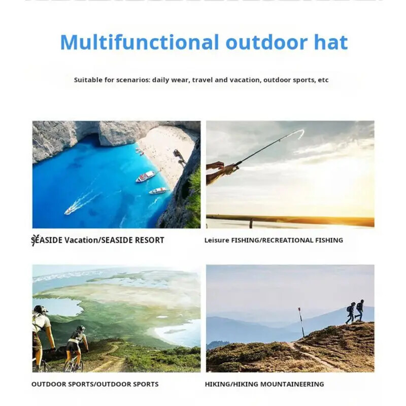 Pălărie de pescar pentru surfing, femei, bărbați, pălărie de protecție solară, pălărie de vară, cu uscare rapidă, pentru alpinism, pălărie de protecție solară