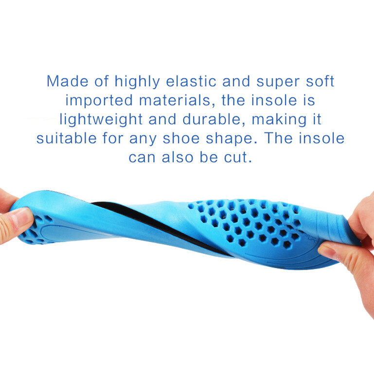 Novi Blance uložak Super mekana sportska obuća Uložak za stopala Košare za trčanje Potplat za cipele Potporni luk Ortopedski umeci Uniseks