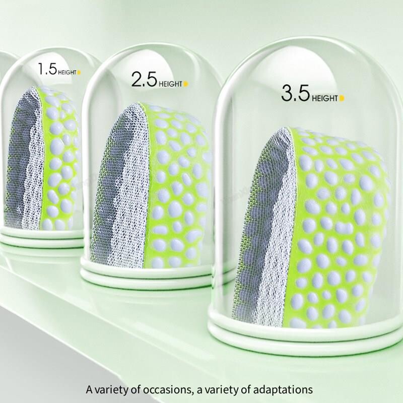 1 par mekih cipela Uložak Muškarci Žene Predlošci za povećanje visine Udobni sportski ulošci za trčanje za stopala 1,5-3,5 cm rastući potplat cipele