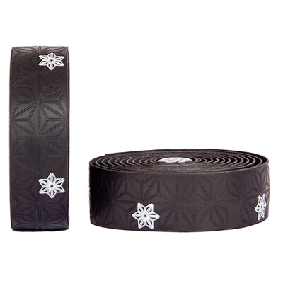 Šosejas velosipēda stūres lentes, divu krāsu krizantēmas raksta stūres lentes Neslīdošas un elpojošas stieņa lentes stūres piederumi