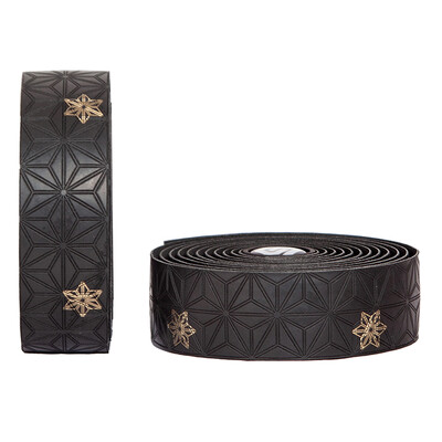 Šosejas velosipēda stūres lentes, divu krāsu krizantēmas raksta stūres lentes Neslīdošas un elpojošas stieņa lentes stūres piederumi