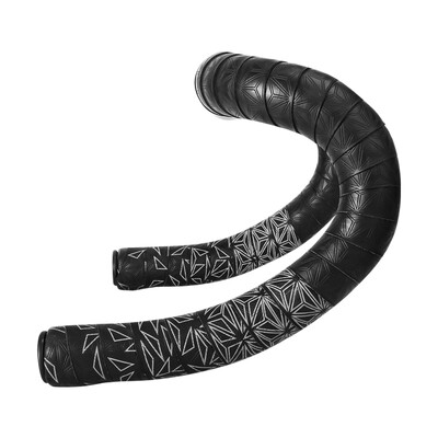 1 pereche bandă anti-alunecare pentru ghidon pentru bicicletă de șosea Bandă pentru mâner cu șoc din PU cu dopuri pentru capătul barei pentru bicicletă Bandă de înfășurare anti-vibrații din PU Bandă de bară