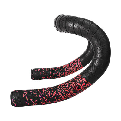 1 pereche bandă anti-alunecare pentru ghidon pentru bicicletă de șosea Bandă pentru mâner cu șoc din PU cu dopuri pentru capătul barei pentru bicicletă Bandă de înfășurare anti-vibrații din PU Bandă de bară