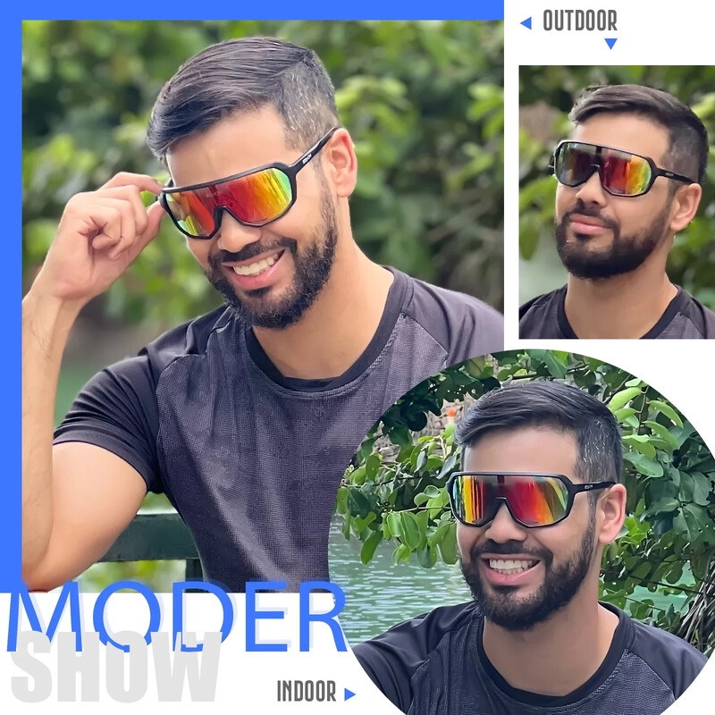 SCVCN Potpuno nove naočale za planinarenje Sportovi na otvorenom Biciklističke sunčane naočale UV400 Zaštitne naočale za skijanje Dodaci za brdski bicikl