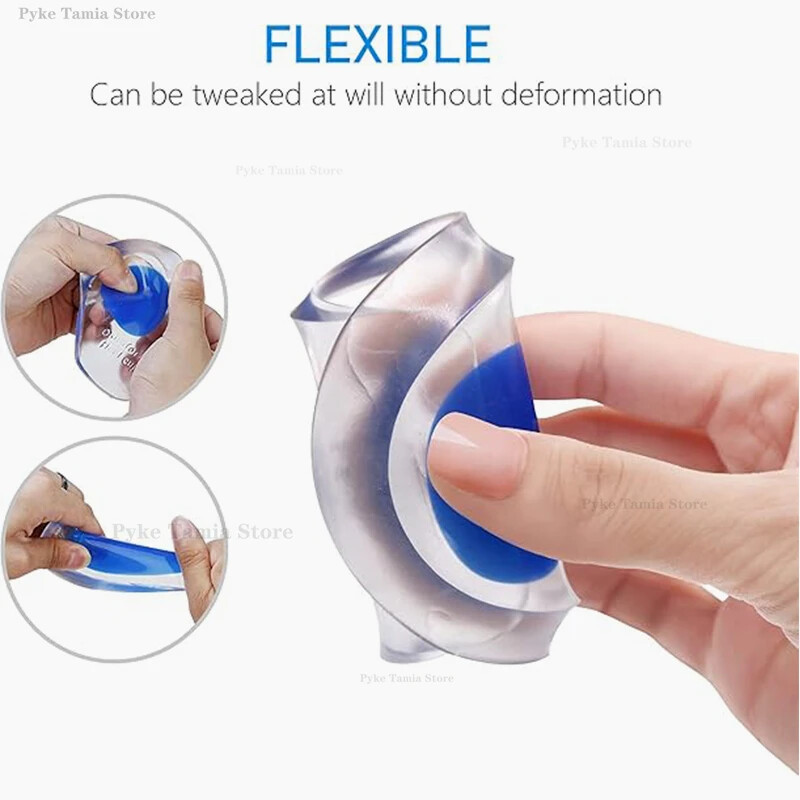 Silikonski jastučić za petu Gel Mekani uložak Sportski jastučić za cipele s amortizacijom Koštani trnovi Ublažavanje boli Zaštita pete Masažer za stopala Umetci za njegu