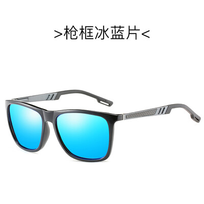 Jaunas polarizējošās saulesbrilles vīriešiem sievietēm straumējošas krāsas alumīnija magnija sakausējuma kāju saulesbrilles sporta brīvdabas ceļojumu brilles T226