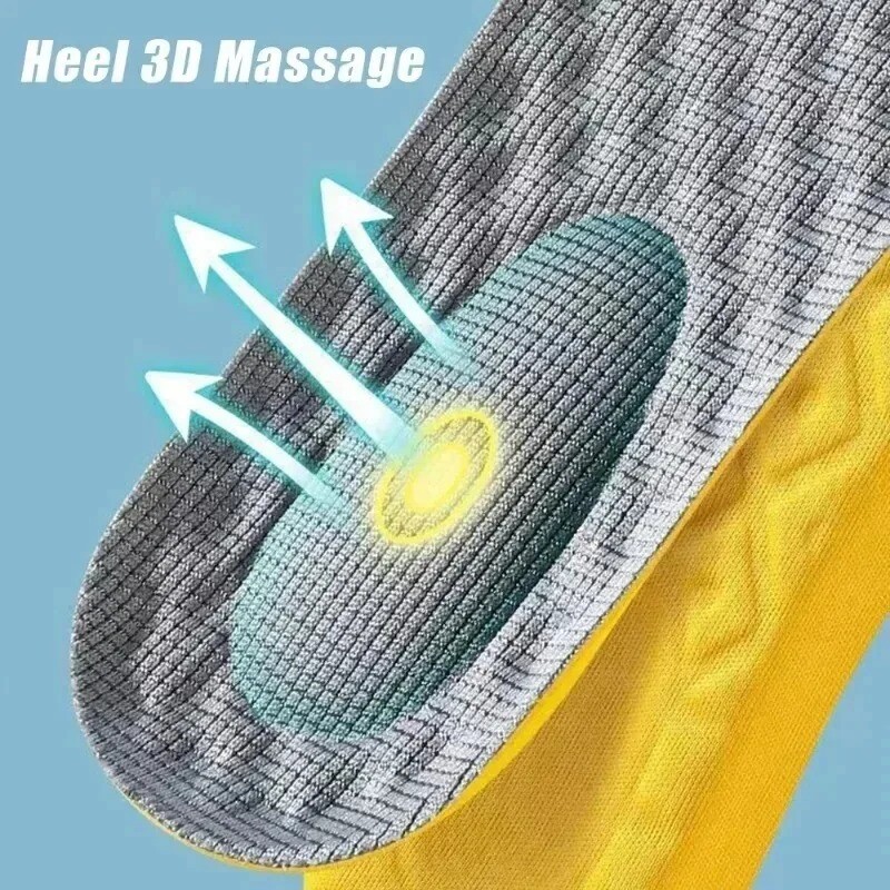 Ulošci za sportsku obuću od 2/6 komada Super mekani ulošci za trčanje za stopala Košare za amortizaciju udaraca Potplat za potplat cipele Ortopedski umetak