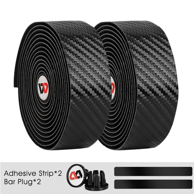 WEST BIKING Road Bike Lente Velosipēdu Stūres Lentes 3K Carbon Woave PU Ādas Velosipēdu piederumi