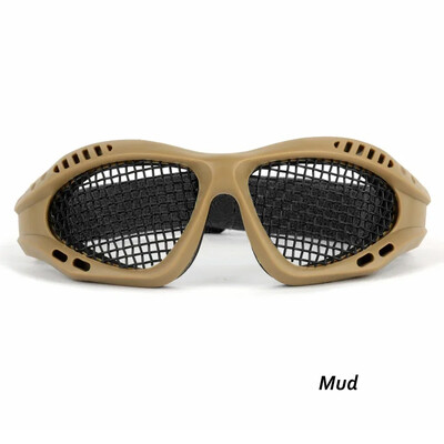 Lov na otvorenom Airsoft mreža Taktička otpornost na udarce Zaštita očiju Sportovi na otvorenom Metalne mrežaste naočale Naočale Alati za vanjske aktivnosti