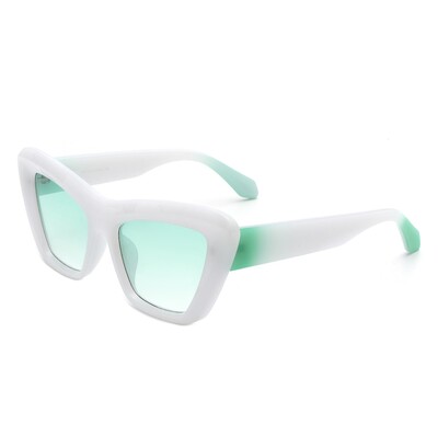 MAXJULI sieviešu kaķu acu saulesbrilles vintage saulesbrilles sievietēm UV400 W8249