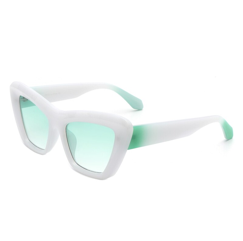 MAXJULI sieviešu kaķu acu saulesbrilles vintage saulesbrilles sievietēm UV400 W8249